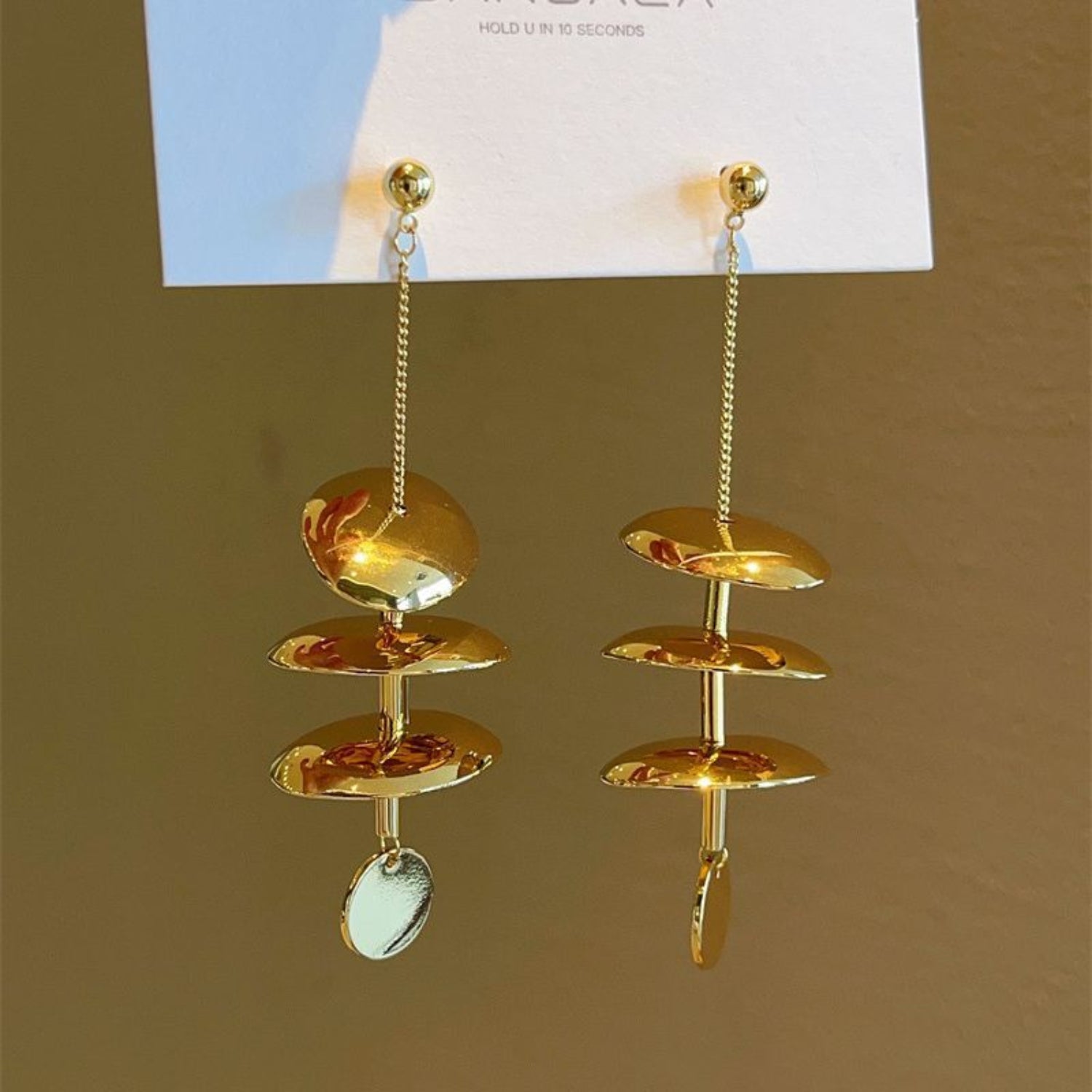 Sculptural Drop Earrings