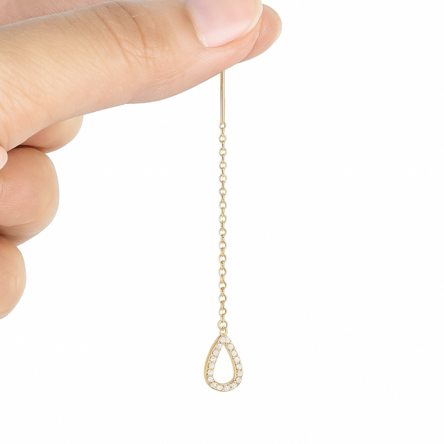 Needle Tassel Drop Earrings JLT12848