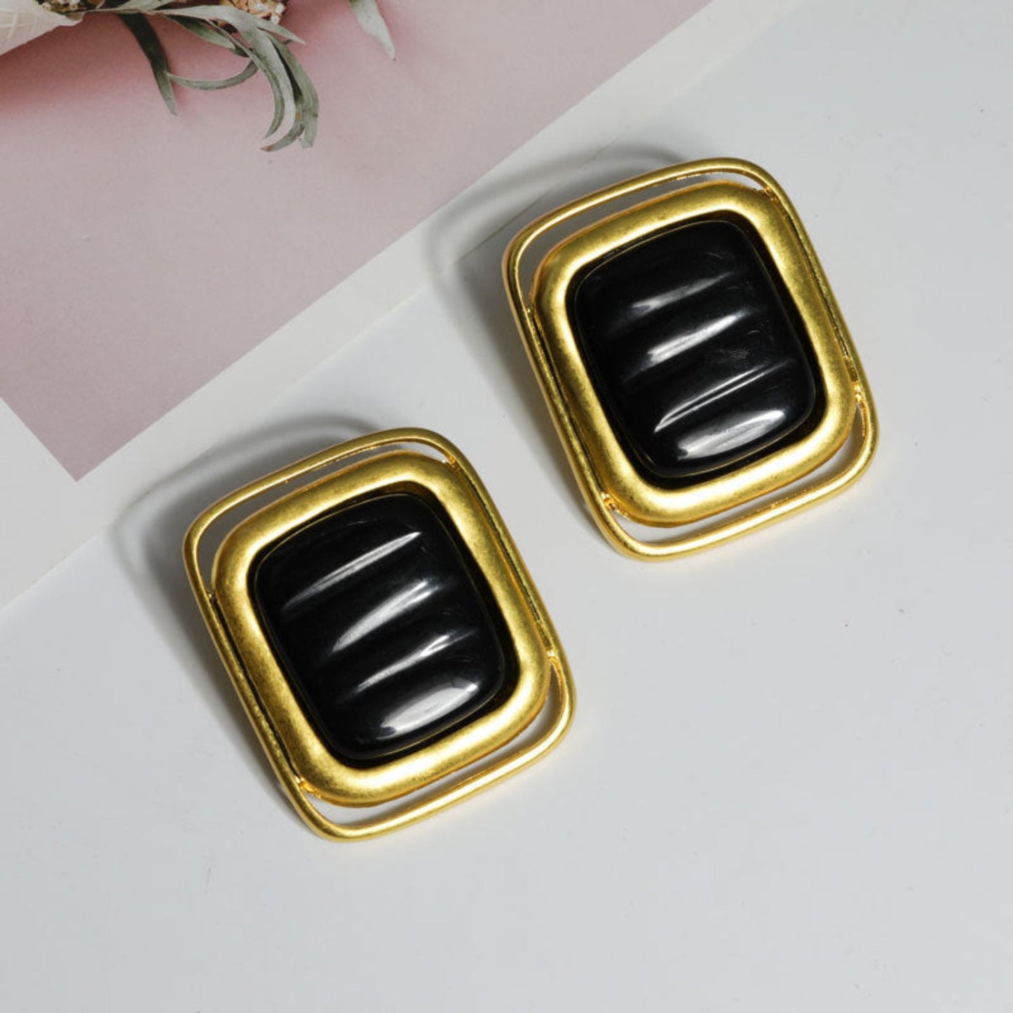 Black Dominion Statement Earring JLT13259