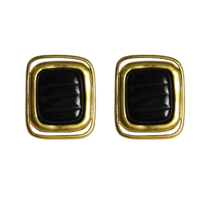 Black Dominion Statement Earring JLT13259