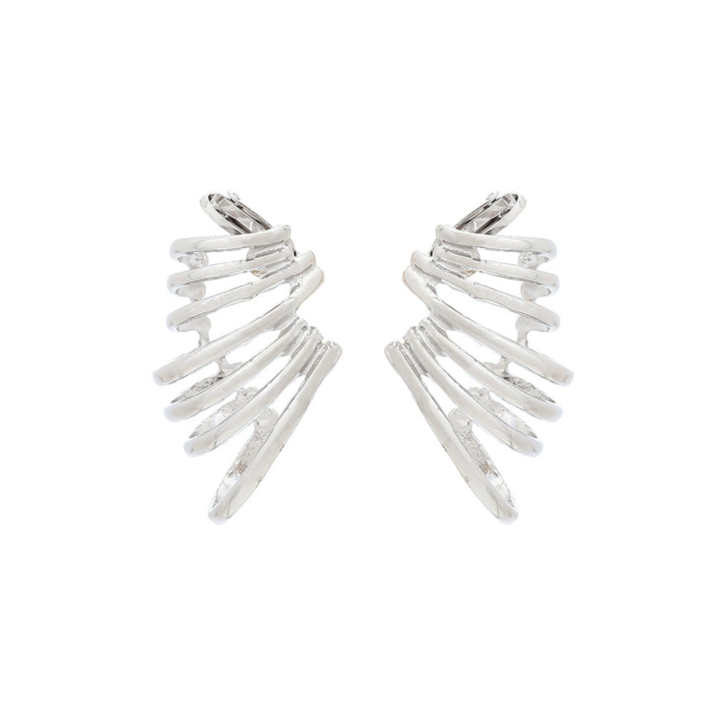 Retro cold style full ear hoop earrings jlt13274