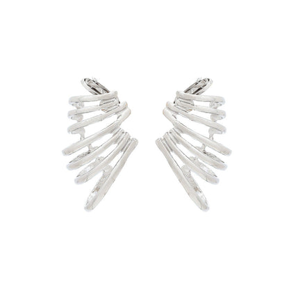Retro cold style full ear hoop earrings jlt13274