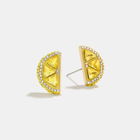 Citrus Lemon Stud Earrings JLT13388