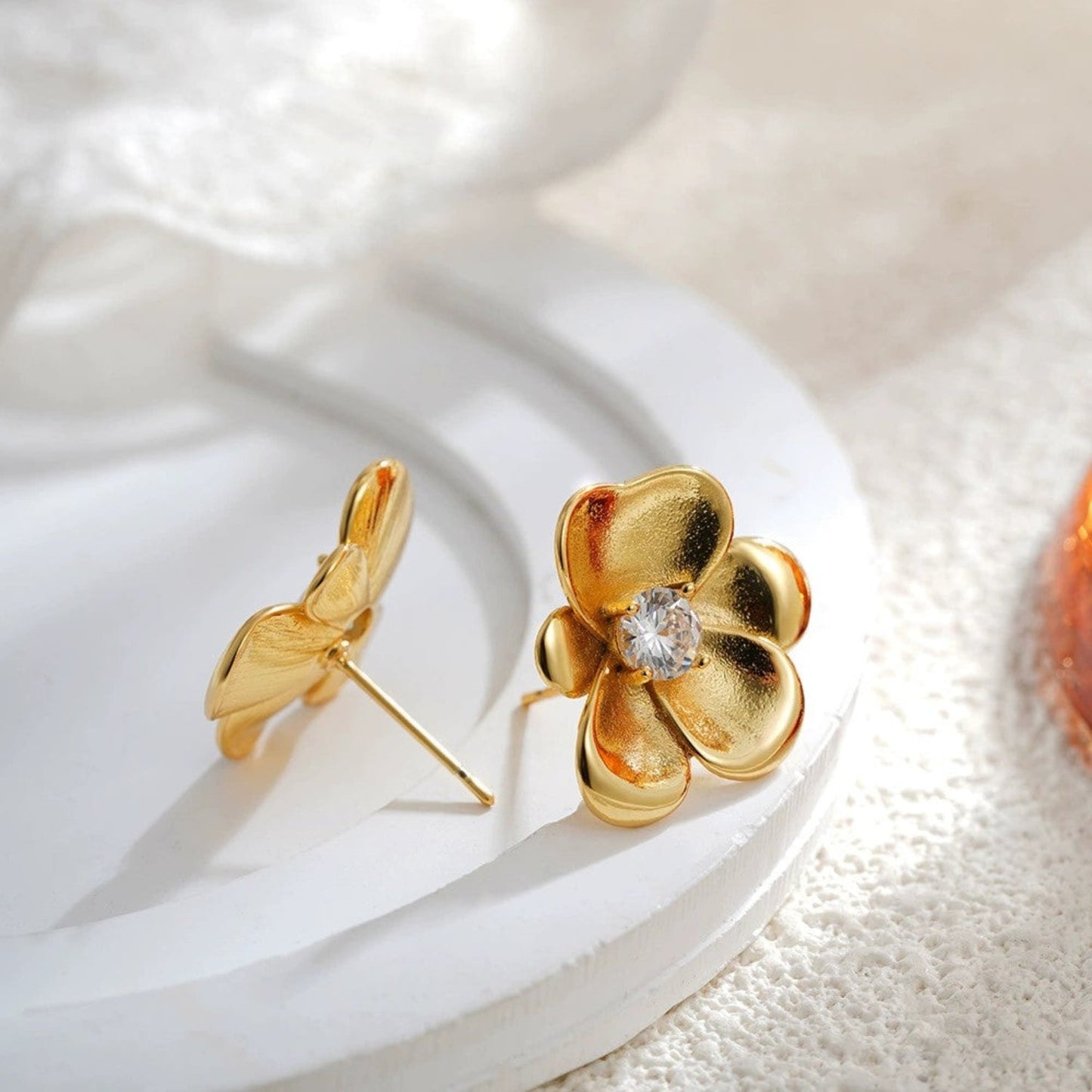 Golden Bloom Studs JLT13395