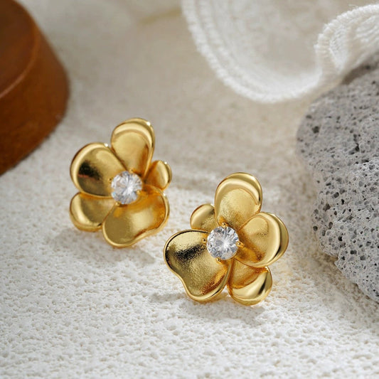 Golden Bloom Studs JLT13395