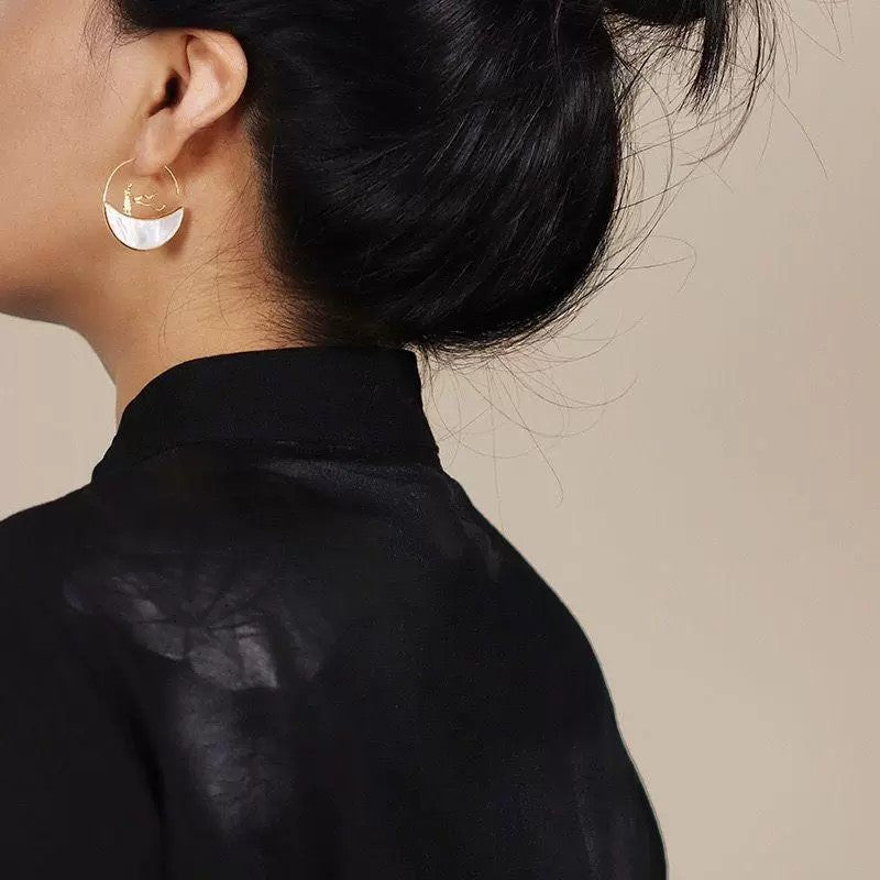 Desert Mirage Gold Earrings JLT13424