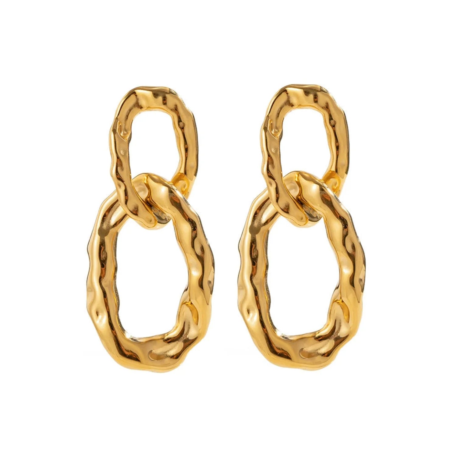 Vintage Double Hoop Studs JLT13468