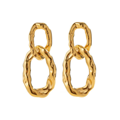 Vintage Double Hoop Studs JLT13468