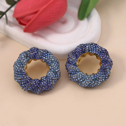 The Jingle Stud Blue Earrings jlt13474