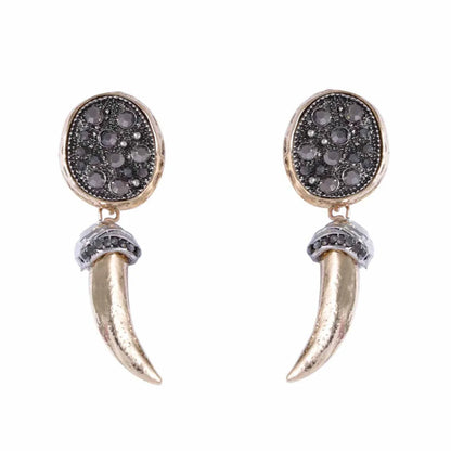 Tusk Tribal Drop Earrings JLT13478