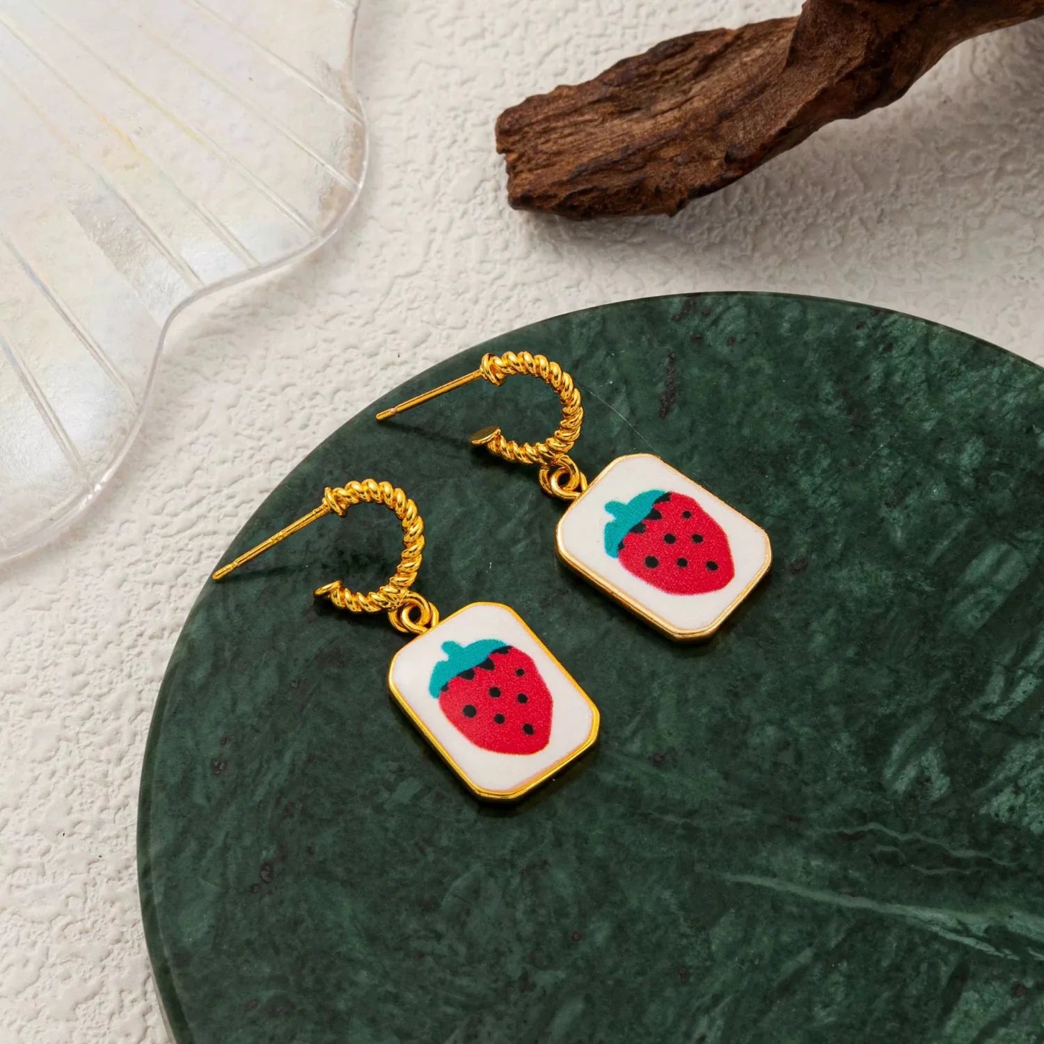 namel Strawberry Square Dangles JLT13509