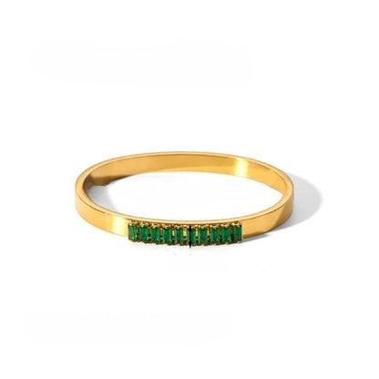 Solitaire Emerald Row Bracelet JLTB0643