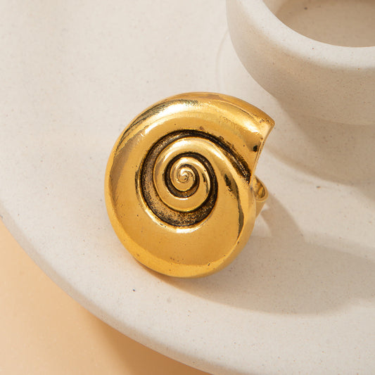 Artistic Textured Bold Design Rings JLTR0376