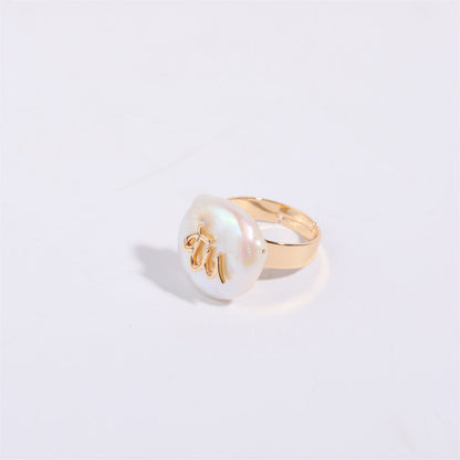 Zodiac Signs Artificial Astrology Rings JLTR0404