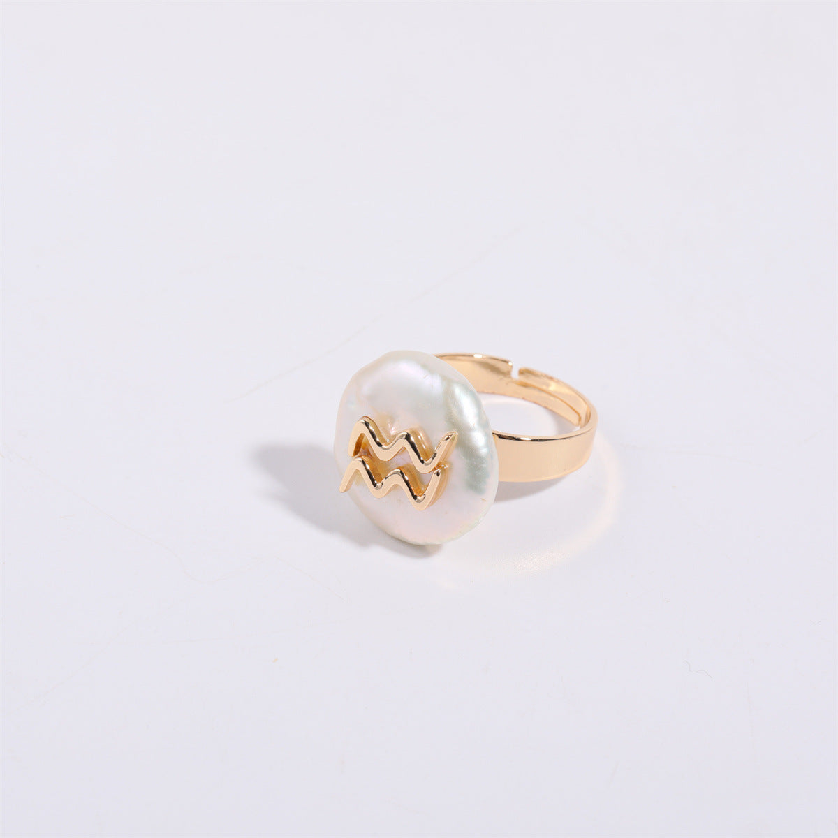 Zodiac Signs Artificial Astrology Rings JLTR0404