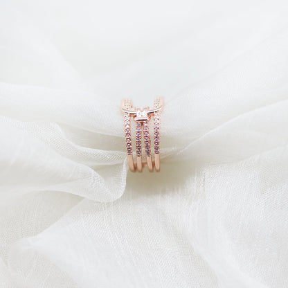 Buckey Rosegold Ring - Joker & Witch