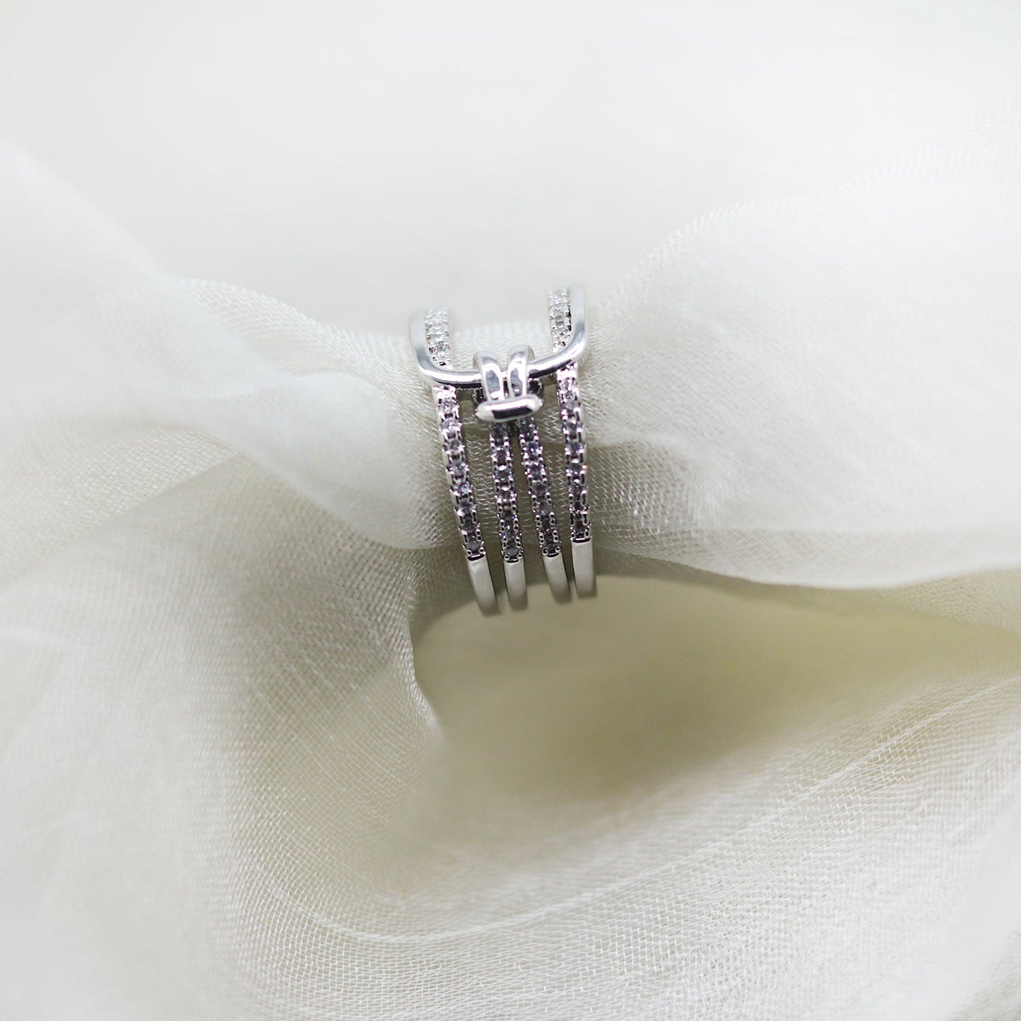Buckey Silver Ring - Joker & Witch