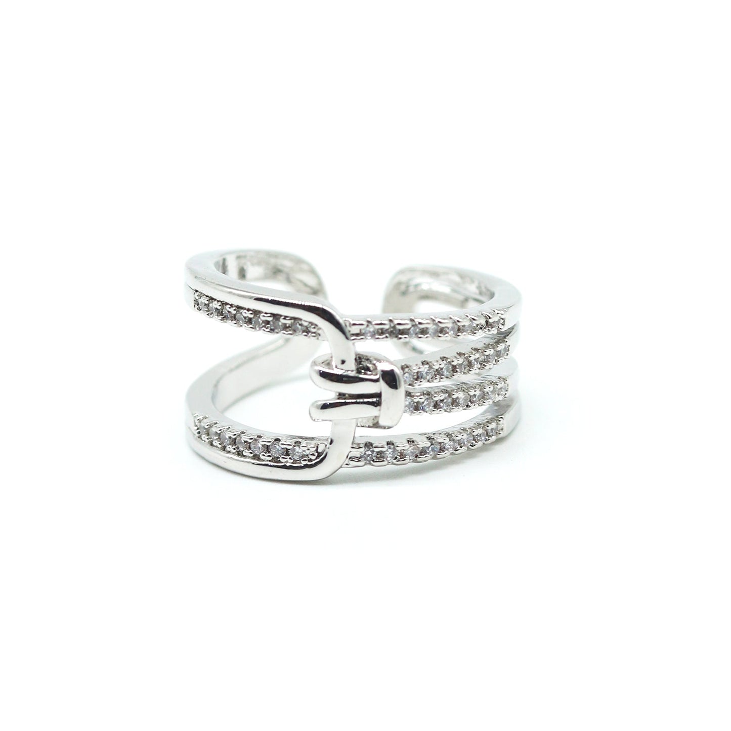 Buckey Silver Ring - Joker & Witch