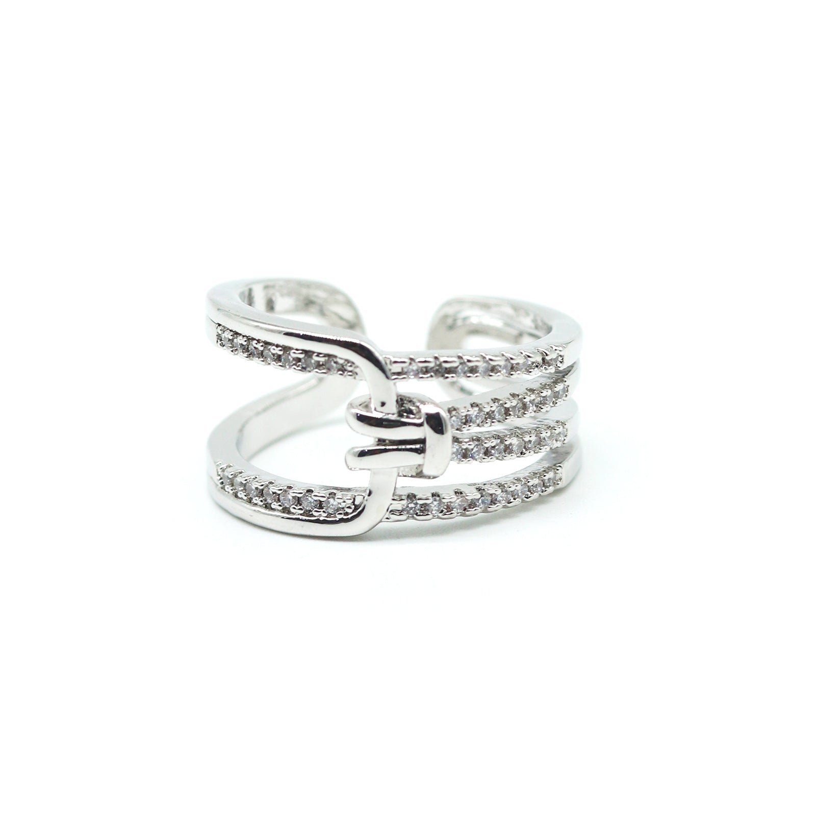 Buckey Silver Ring - Joker & Witch
