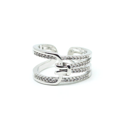 Buckey Silver Ring - Joker & Witch