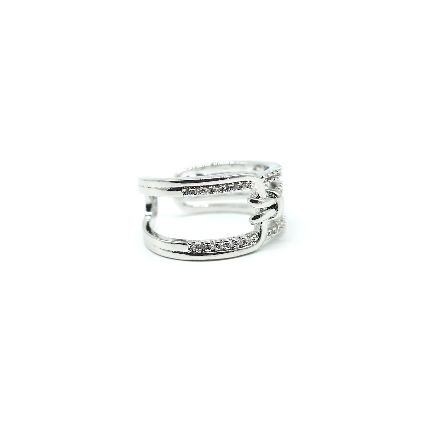 Buckey Silver Ring - Joker & Witch