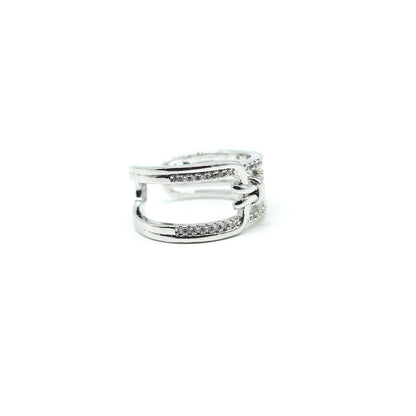 Buckey Silver Ring - Joker & Witch