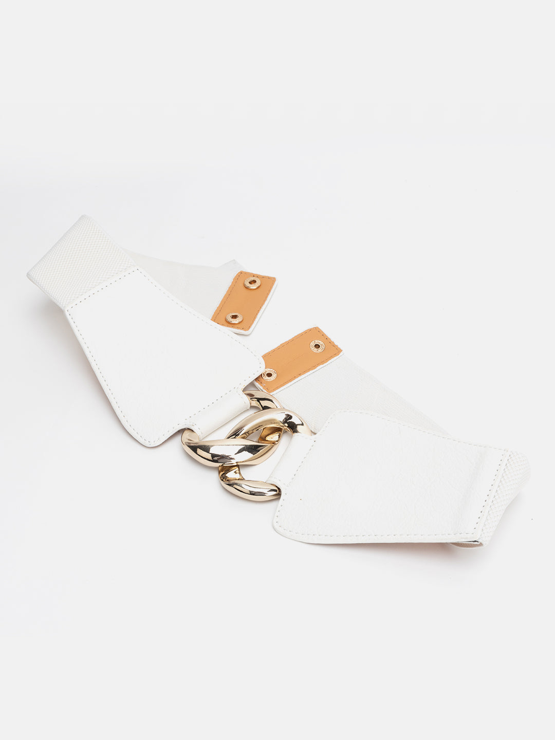 Elastic Strap Circular Concho Belt