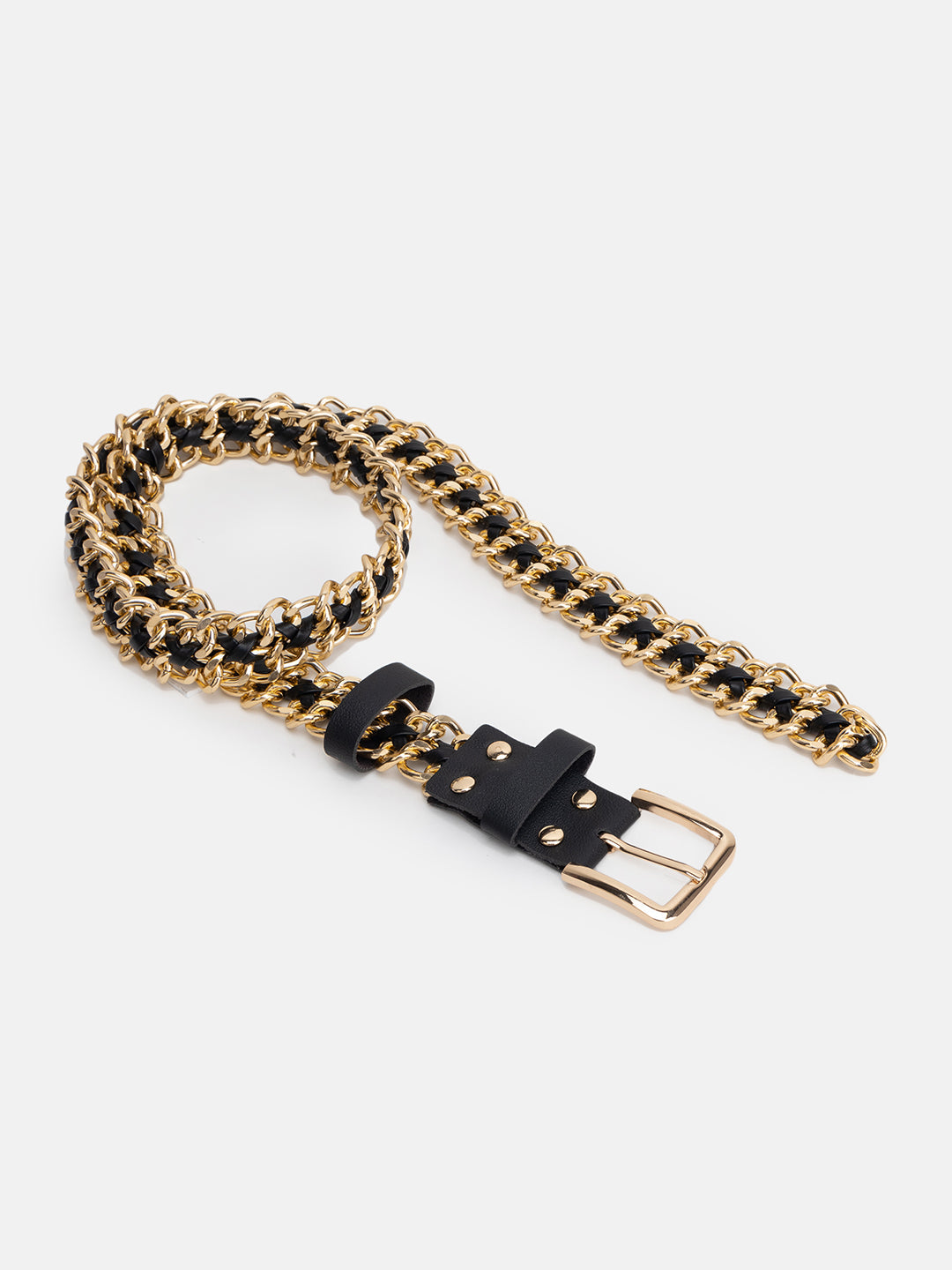 Chain Thin Buckle Belt