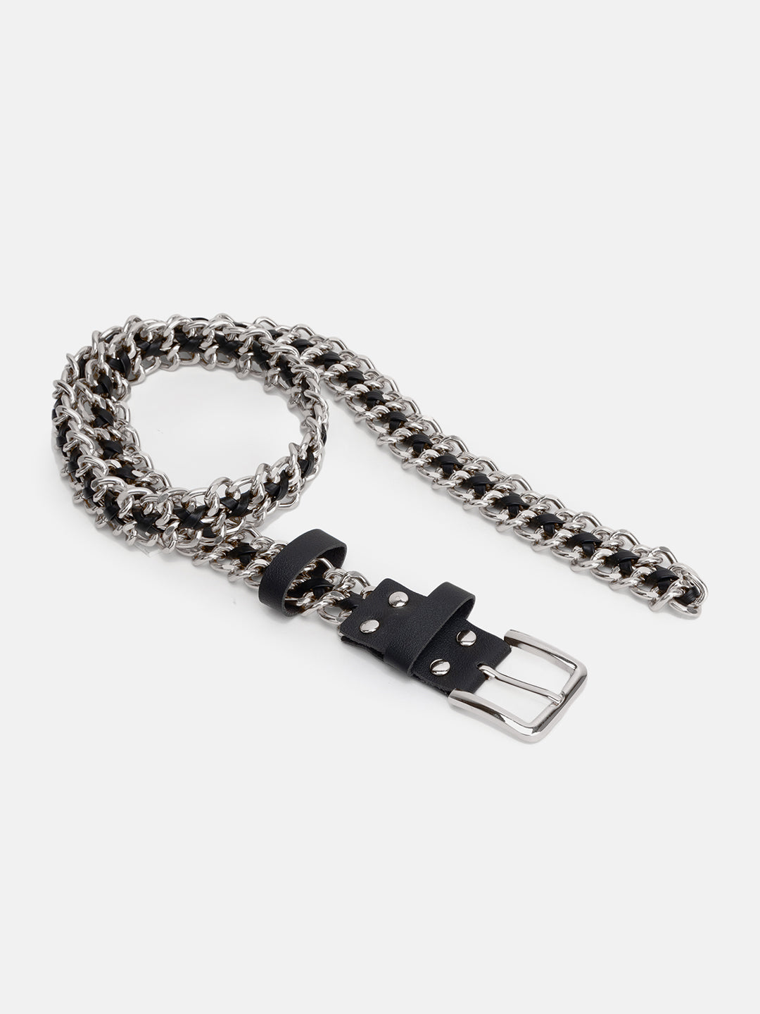 Chain Thin Buckle Belt
