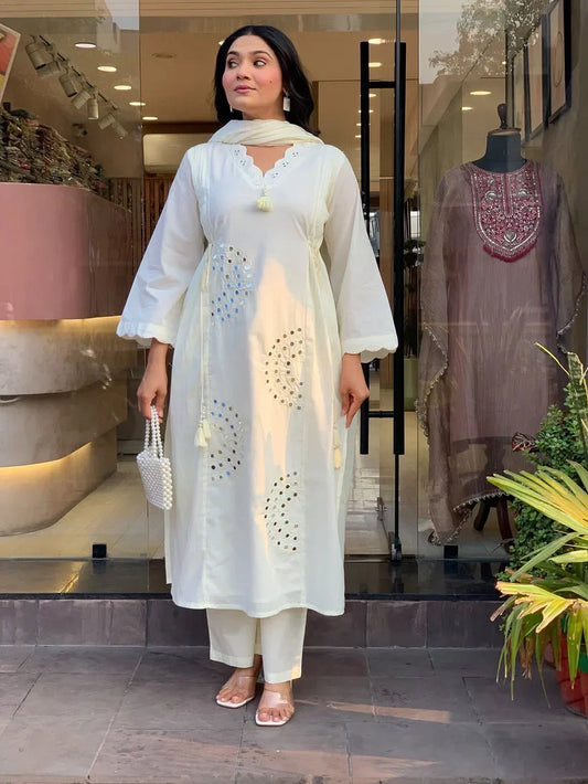 Mirror Work Elegant Ethnic Wear for Women
