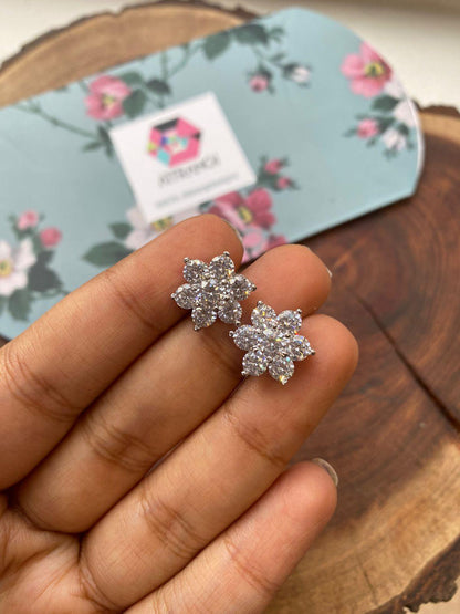 Nakshatra Diamond Studs - Attrangi