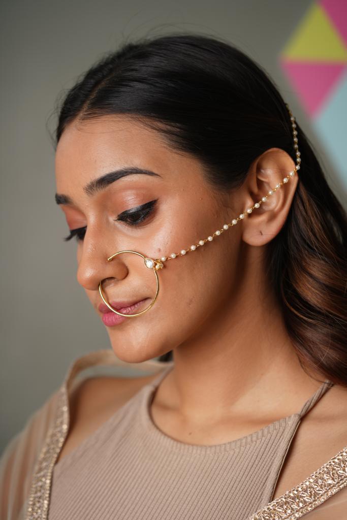 Niti Indian Nose Ring | Nath - Attrangi