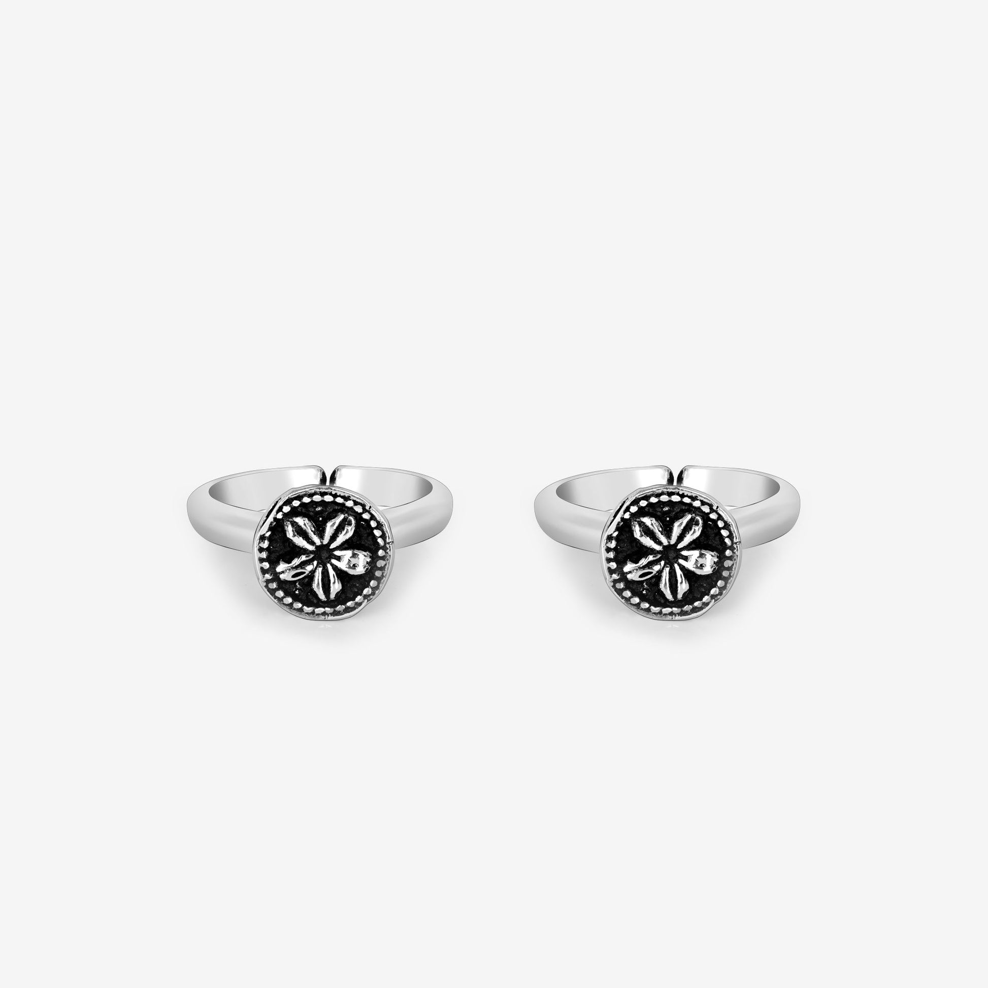 silver toe ring