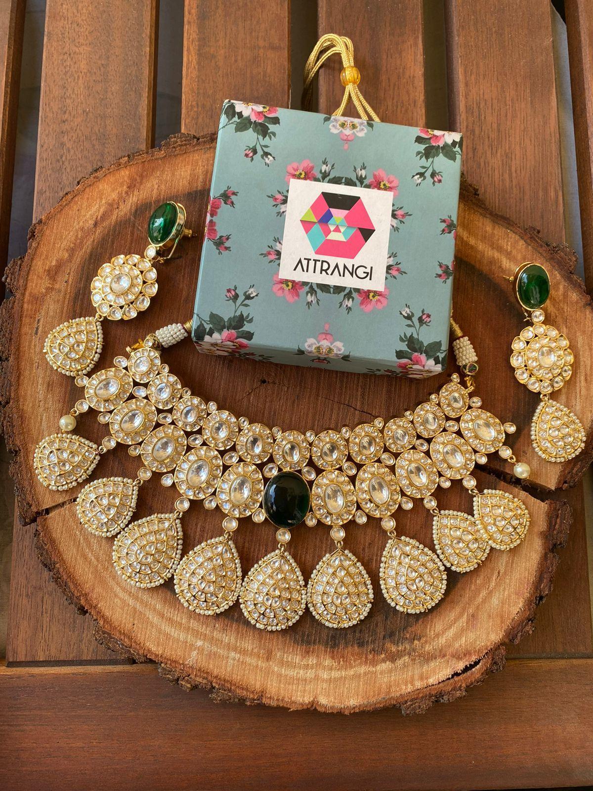 Paridhi Heavy Polki Set - Attrangi