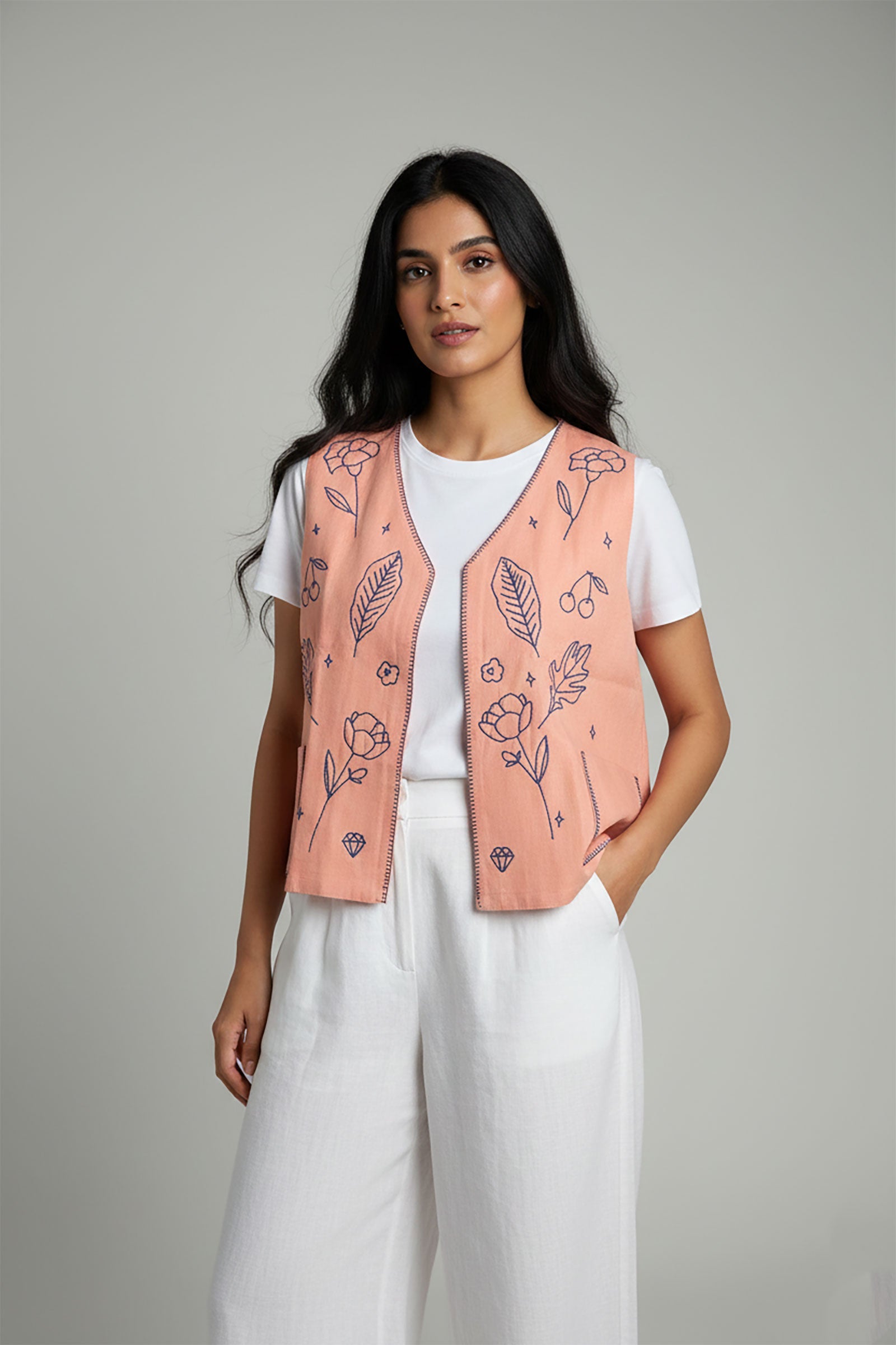 Peach Reverie Shrug