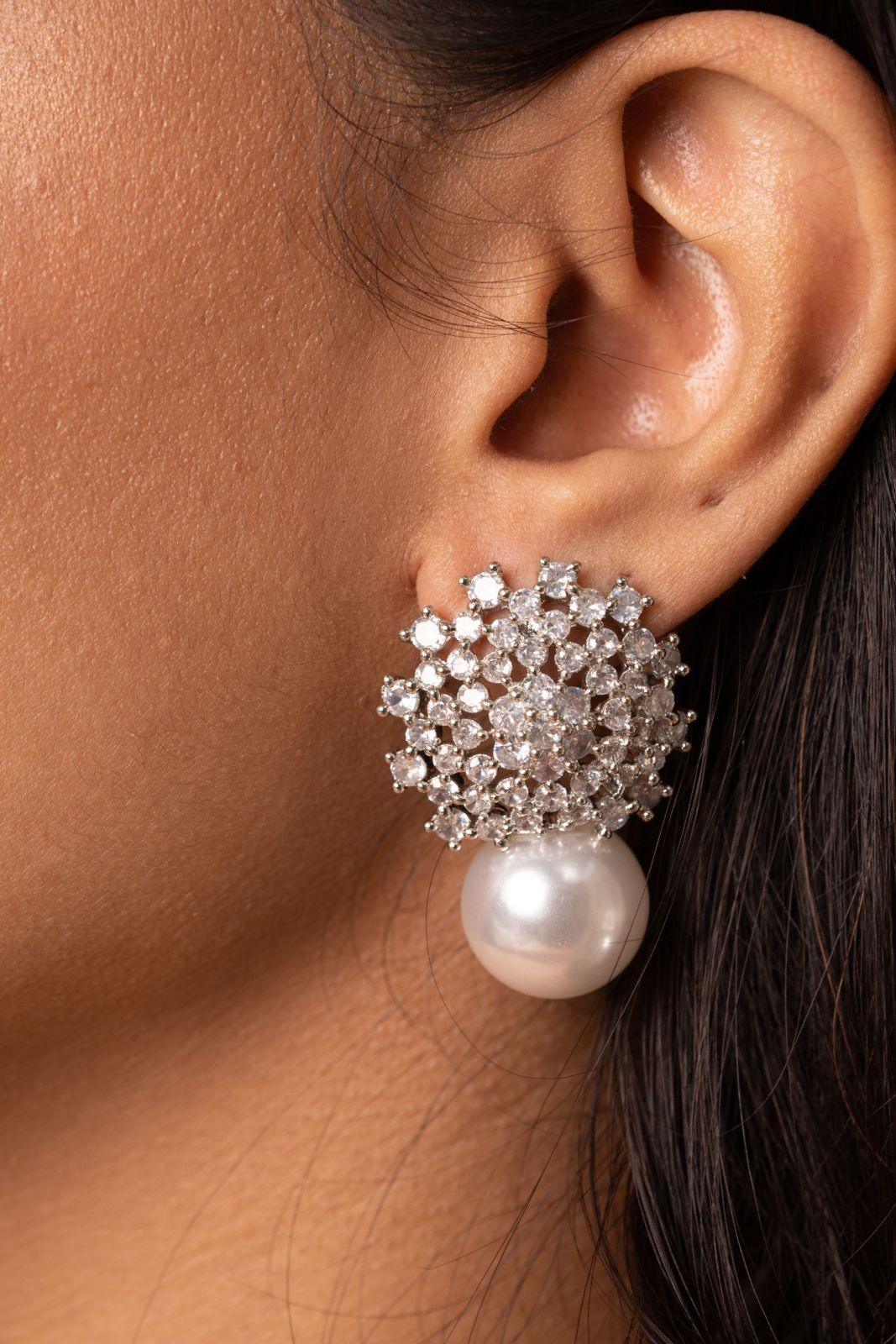 Petite Floral Studs - Attrangi