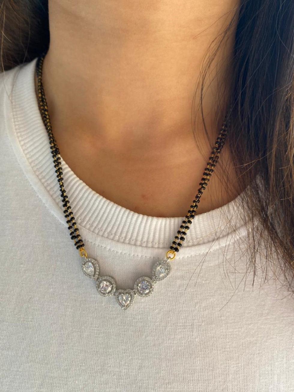 Poly Solitaire Mangalsutra - Attrangi