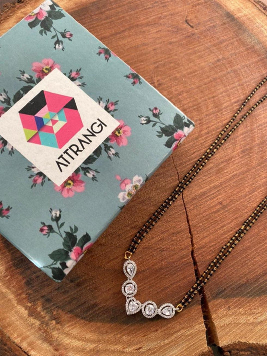Poly Solitaire Mangalsutra - Attrangi