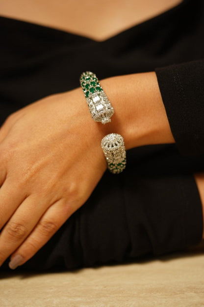 Rachel Diamond Statement Bracelet - Attrangi