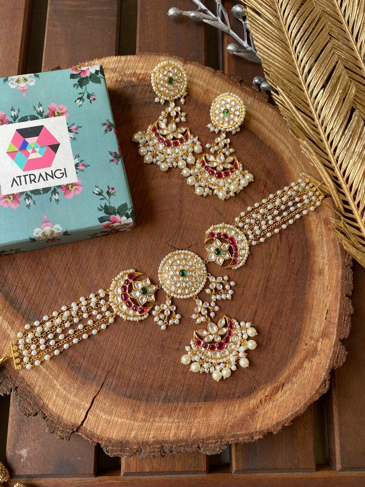 Ranjana Polki Set - Attrangi