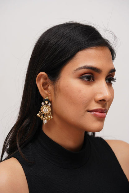 Rashi Banjaran Style Mid Sized Earrings - Attrangi