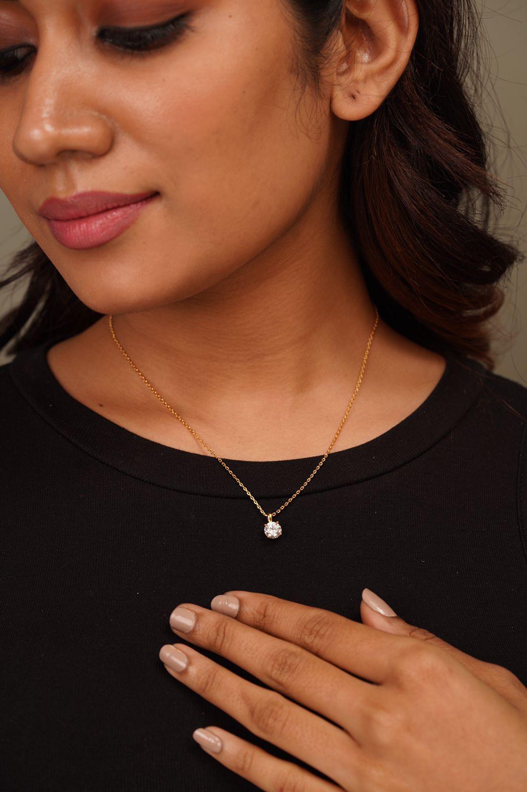 Real Looking 90 Cents Round Pendant - Attrangi