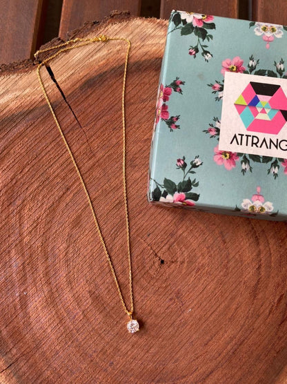 Real Looking 90 Cents Round Pendant - Attrangi