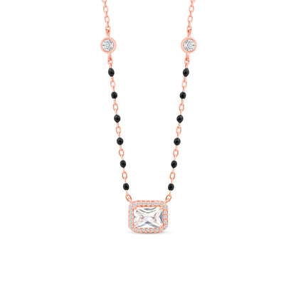 Minimal Square Halo Mangalsutra
