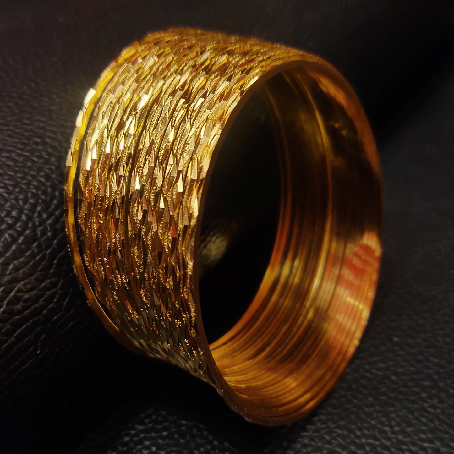 Ultimate 24 Thin Bangles Set - One Gram Gold Plated | Asp Fashion Jewellery