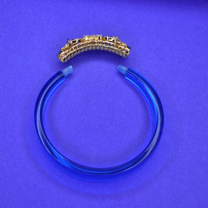 12 colorful bangle bracelets to mix and match for interchangeable pendants