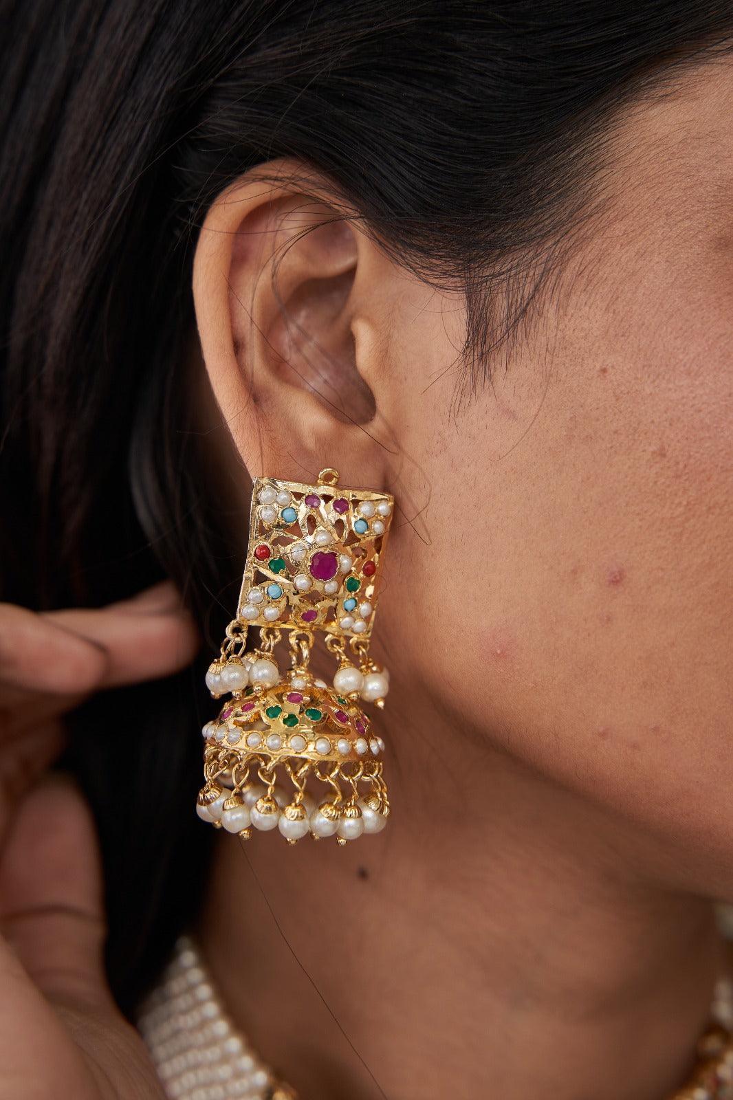 Rudali Jadaau Jhaalar Choker Set | Bridal - Attrangi