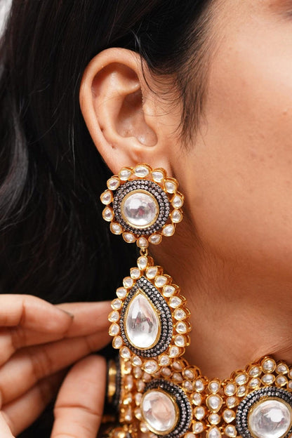 Sifra Bridal Choker Set | Victorian - Attrangi