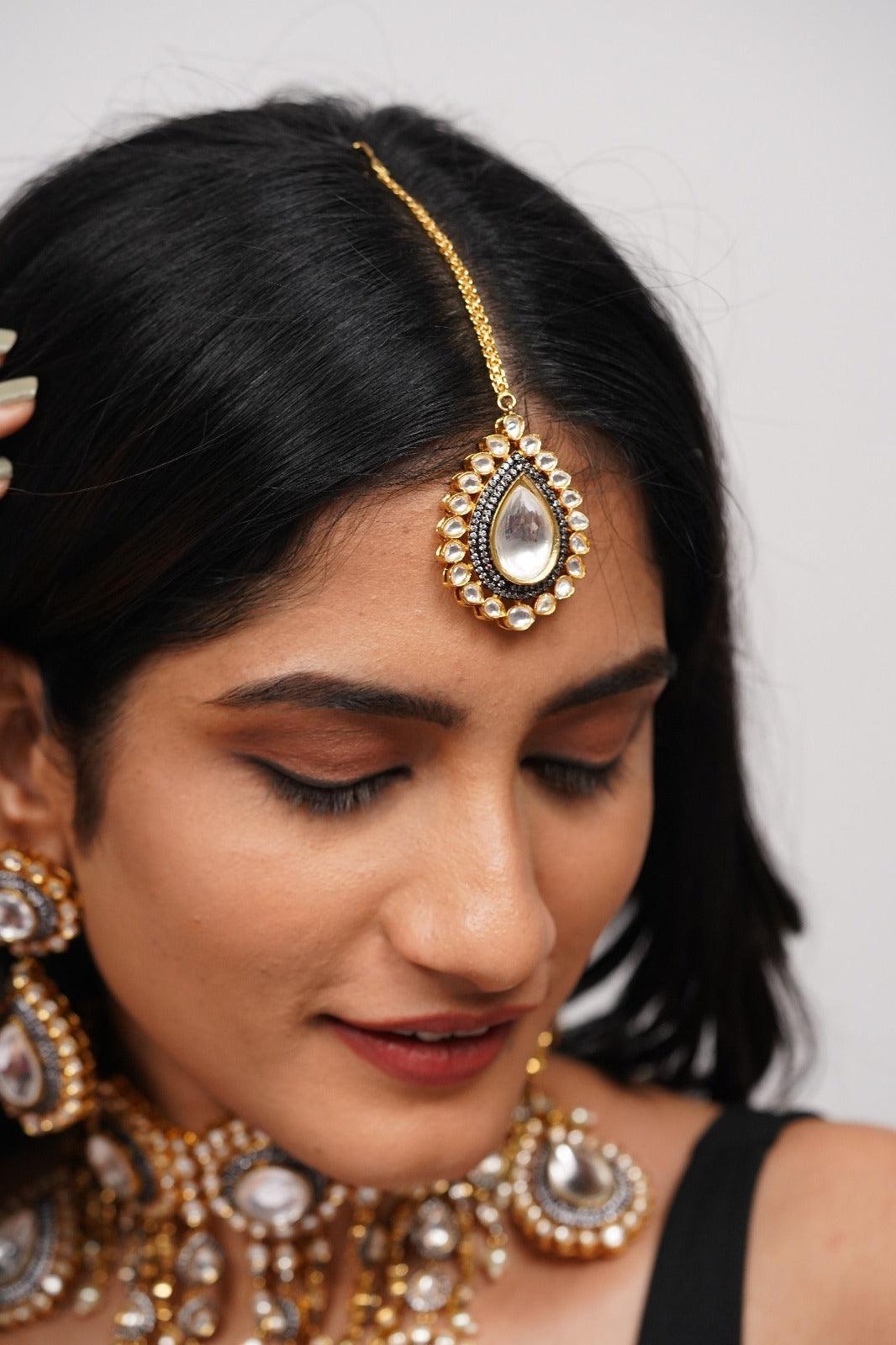 Sifra Bridal Choker Set | Victorian - Attrangi