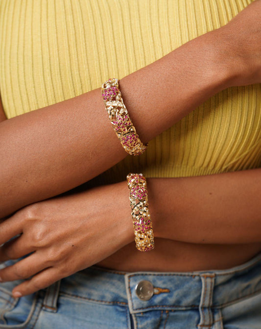 Sleek Jadaau Bangle - Attrangi